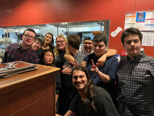 A group of young adults