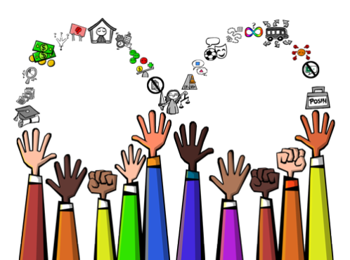 Infinity symbol, diversity