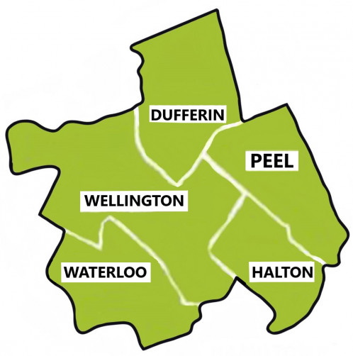 A map of the Central West region