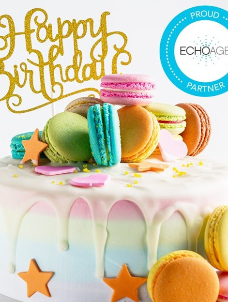 EchoAge Birthday poster