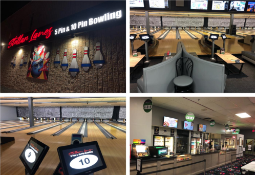 bowling lanes