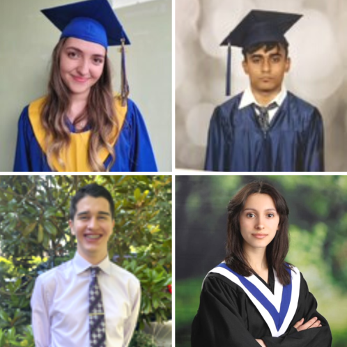 Four scholarship winners