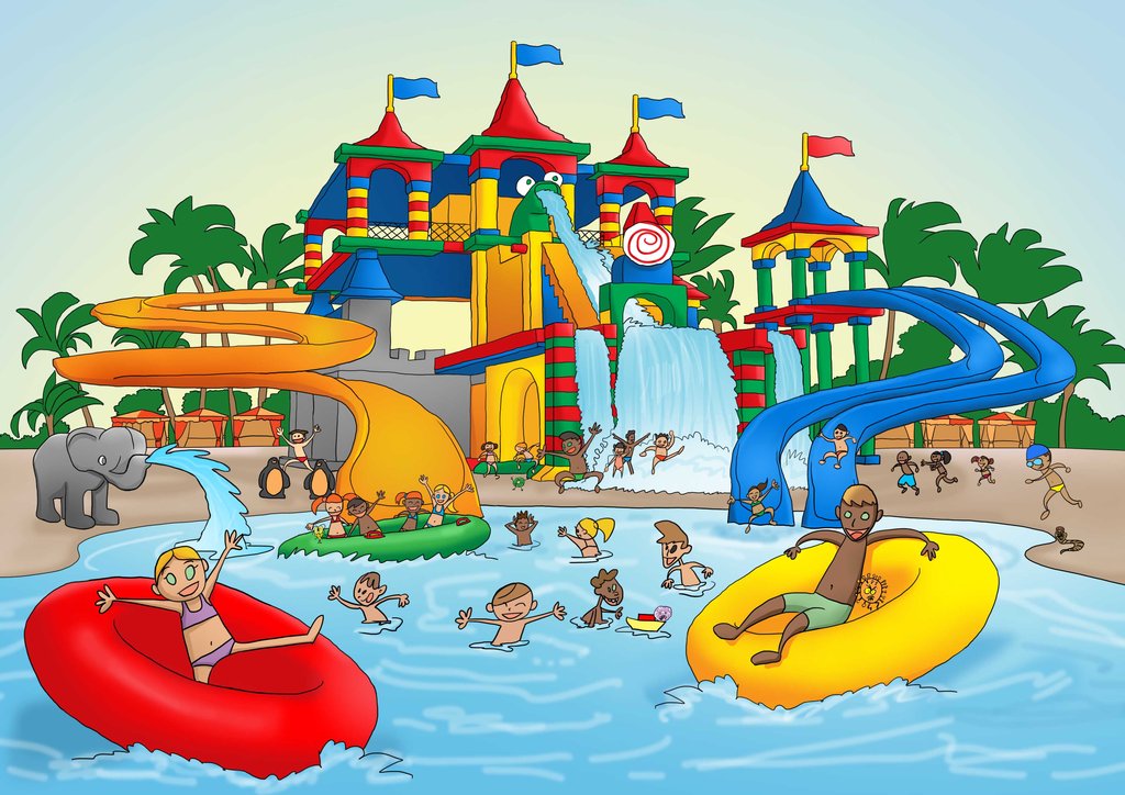 Theme Park Cartoon Images ~ Kids Park Clipart | Bodeniwasues