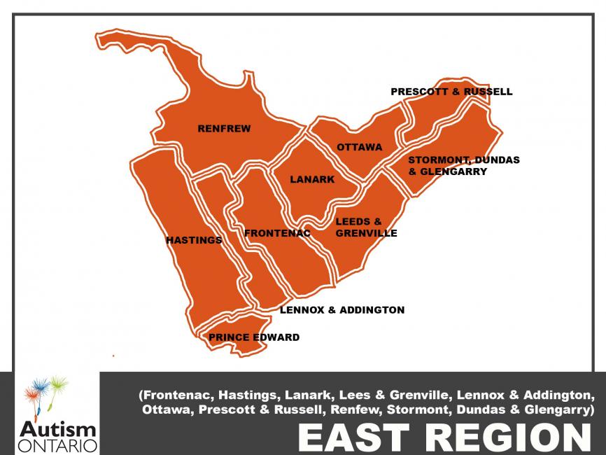 East Regional Map Jan 2022