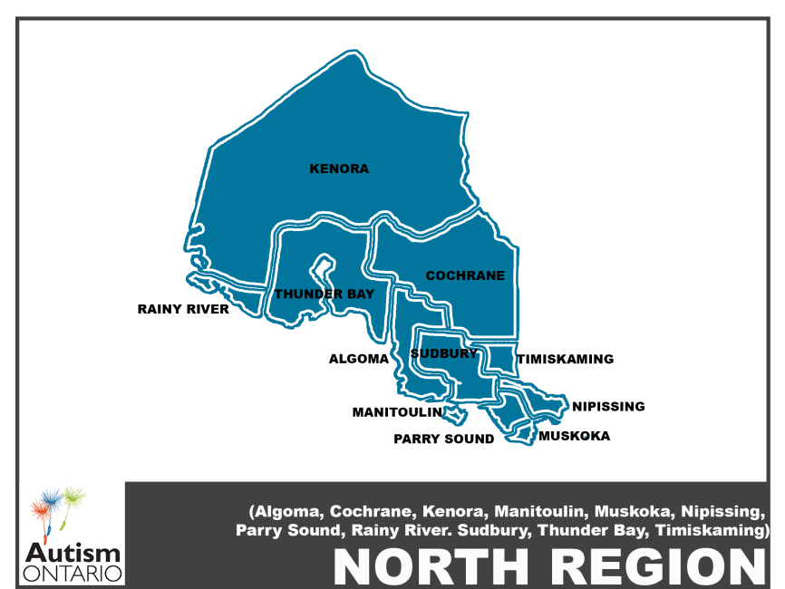 North region map